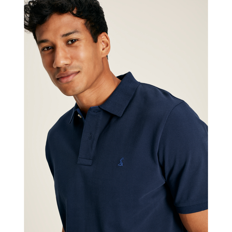 Joules Men's Woody Classic Fit Polo - French Navy-4
